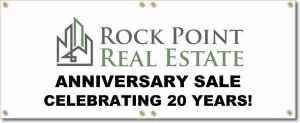 (image for) Rock Point Real Estate Banner Logo Center