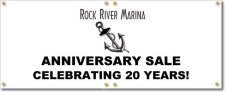 (image for) Rock River Marina Banner Logo Center