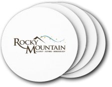 (image for) Rocky Mountain Allergy, Asthma & Immunology Coasters (5 Pack)