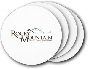 (image for) Rocky Mountain Allergy, Asthma & Immunology Coasters (5 Pack)