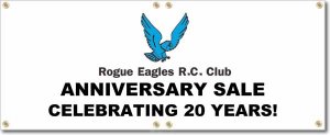 (image for) Rogue Eagles Banner Logo Center