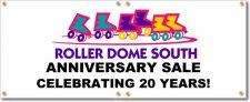 (image for) Roller Dome Skate Centers Banner Logo Center