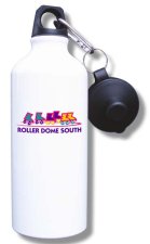 (image for) Roller Dome Skate Centers Water Bottle - White