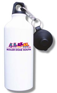 (image for) Roller Dome Skate Centers Water Bottle - White