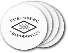 (image for) Rosenberg Orthodontics Coasters (5 Pack)