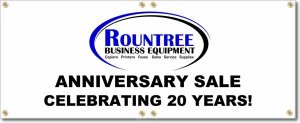 (image for) Rountree Business Equipment Banner Logo Center