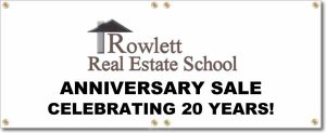 (image for) Rowlett Real Estate School Banner Logo Center