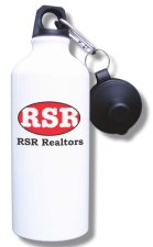 (image for) RSR Realtors, LLC Water Bottle - White