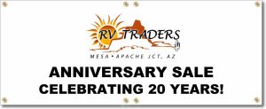 (image for) RV Traders Banner Logo Center