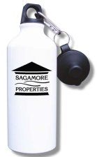 (image for) Sagamore Properties Water Bottle - White
