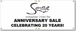 (image for) Sage Restaurant Banner Logo Center