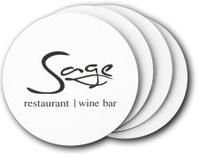(image for) Sage Restaurant Coasters (5 Pack)