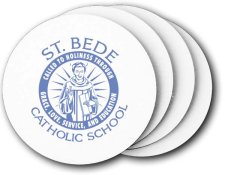 (image for) Saint Bede School Coasters (5 Pack)