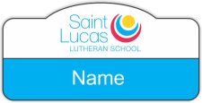 (image for) Saint Lucas Lutheran School Shaped Badge