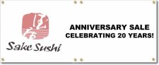 (image for) Sake Sushi Banner Logo Left