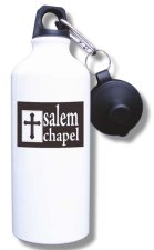 (image for) Salem Chapel Water Bottle - White