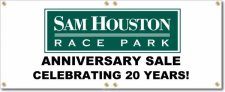 (image for) Sam Houston Race Park Banner Logo Center