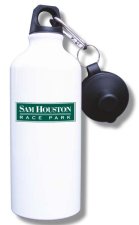 (image for) Sam Houston Race Park Water Bottle - White