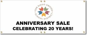 (image for) San Diego Unified School District Banner Logo Center