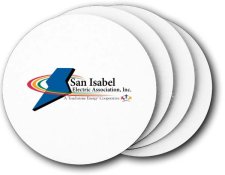 (image for) San Isabel Electric Association Coasters (5 Pack)