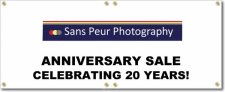 (image for) Sans Peur Photography Banner Logo Center