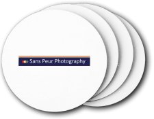 (image for) Sans Peur Photography Coasters (5 Pack)