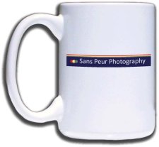 (image for) Sans Peur Photography Mug