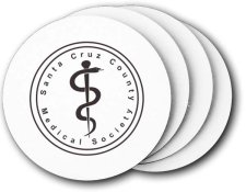 (image for) Santa Cruz County Medical Society Coasters (5 Pack)