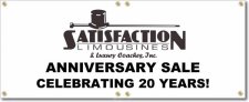 (image for) Satisfaction Limousines Banner Logo Center