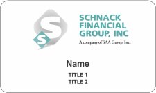 (image for) Schnack Financial Group, Inc. White Badge