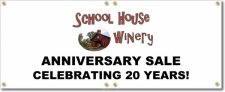 (image for) School House Winery Banner Logo Center