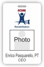 (image for) Score Rehabilitation Photo ID Badge