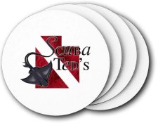 (image for) Scuba Ted's Coasters (5 Pack)