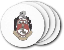 (image for) Sea Alumnae Chapter Delta Sigma Coasters (5 Pack)