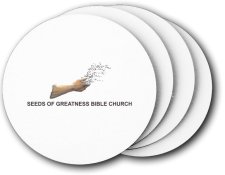(image for) Seeds of Greatness Bible Church Coasters (5 Pack)