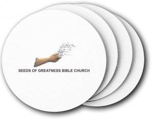 (image for) Seeds of Greatness Bible Church Coasters (5 Pack)