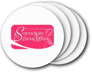 (image for) Serendipity Bridal & Events Coasters (5 Pack)