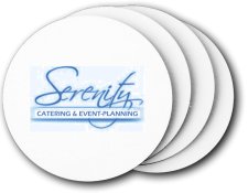 (image for) Serenity Catering and Event Planning Coasters (5 Pack)