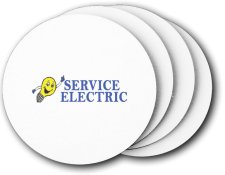 (image for) Service Electric, Inc. Coasters (5 Pack)