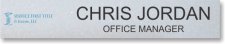 (image for) Service First Title and Escrow Nameplate