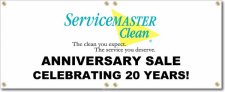 (image for) ServiceMaster Clean Disaster Restoration Banner Logo Center
