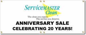 (image for) ServiceMaster Clean Disaster Restoration Banner Logo Center