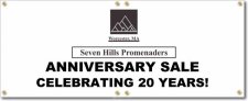 (image for) Seven Hills Promenaders Banner Logo Center