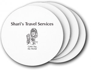 (image for) Shari\'s Travel Services Coasters (5 Pack)