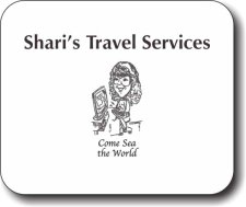 (image for) Shari's Travel Services Mousepad