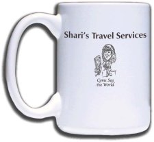 (image for) Shari's Travel Services Mug