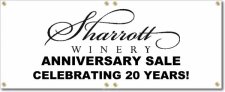 (image for) Sharrott Winery Banner Logo Center