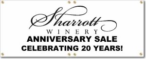 (image for) Sharrott Winery Banner Logo Center