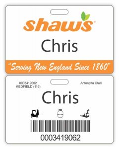 (image for) Shaws ID Badge