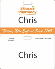 (image for) Shaws Pharmacy Corporate ID Badge